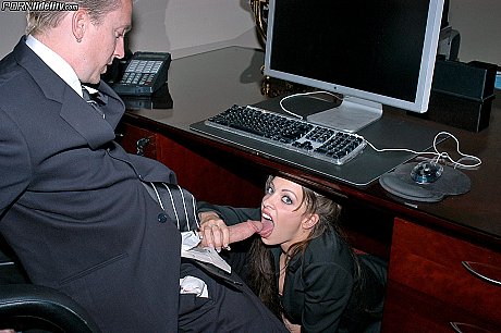 Horny businessman Ryan bangs his ex-wife Kelly & charming pornstar Vanessa Lane - Image 4 of 21  in Cumshot category   featuring Ryan Madison, Kelly Madison, Vanessa Lane 