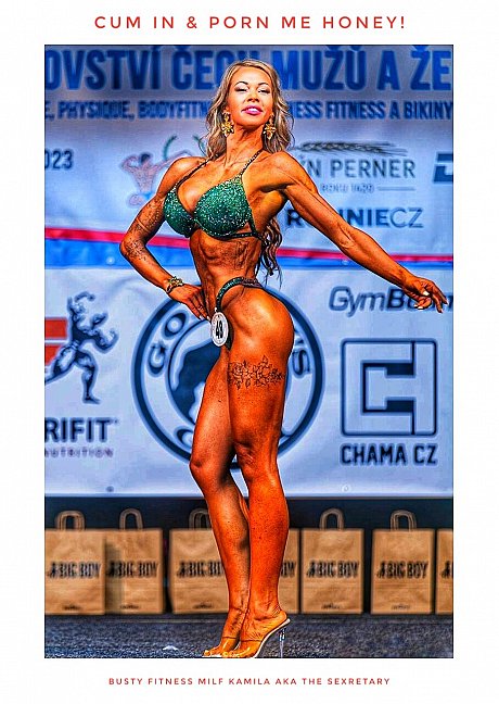 Hotwife Kamila flaunts her large boobs and fucks multiple studs in a compilation - Image 11 of 13  in High Heels category   featuring Busty fitness milf model Kamila, Fitness model Kamila aka The Sexretary, Fitness model Kamila 