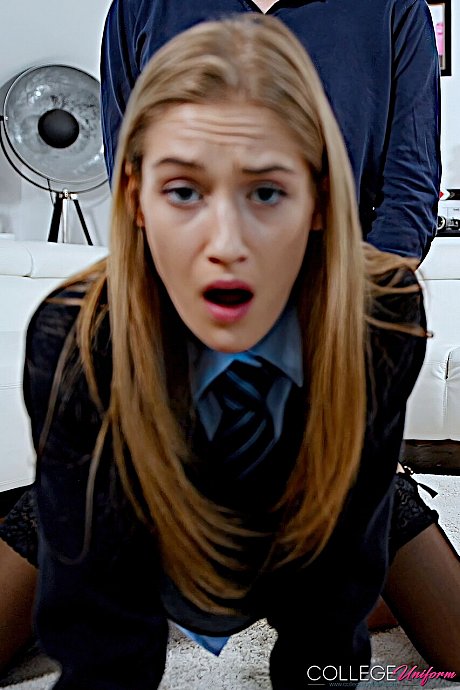 College Uniform performed by Tiffany Tatum Hot XXX - Image 15 of 21  in High Heels category   featuring Tiffany Tatum 
