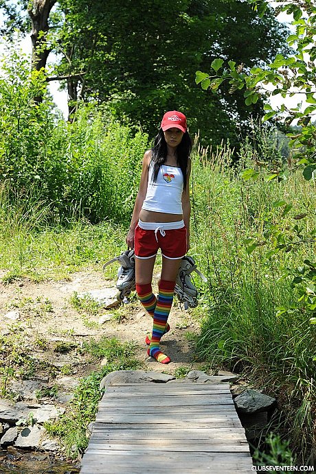 Club Seventeen featuring Gina F XXX Porn Pics - Image 3 of 21  in Outdoor category   featuring Gina F 