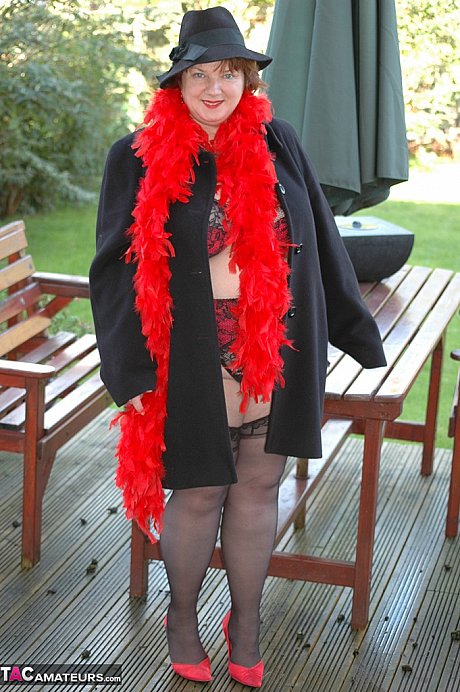 Meaty amateur uncups her enormous titties as she steps inside to change clothes - Image 2 of 20  in Amateur category   featuring Chris44g 