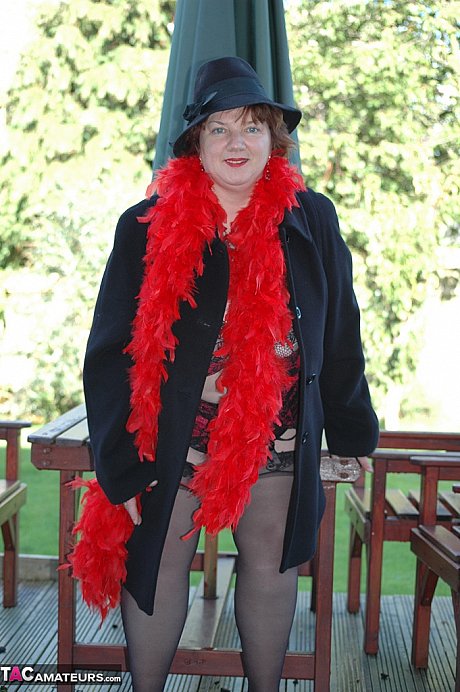 Meaty amateur uncups her enormous titties as she steps inside to change clothes - Image 3 of 20  in Amateur category   featuring Chris44g 