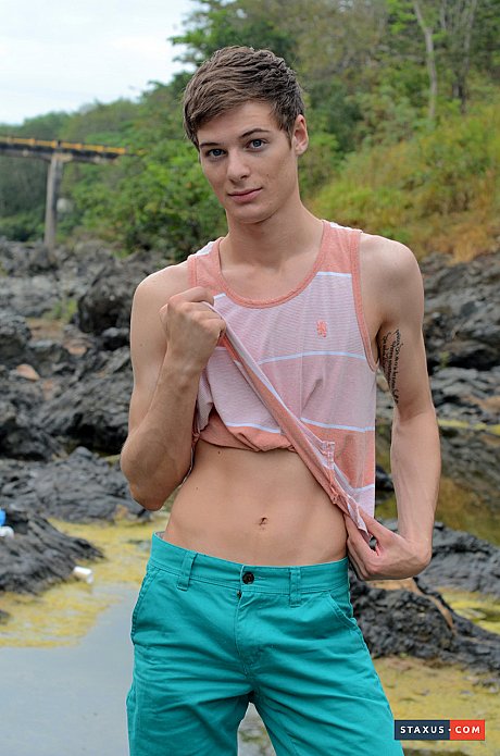 Ebony gay with a big schlong Devon LeBron has IR outdoor sex with a hot twink - Image 1 of 20  in Gay category  