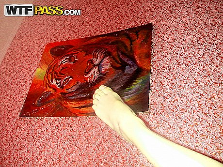 Tall amateur Aurita poses nude during candid action around her palce - Image 15 of 16  in Legs category   featuring Aurita 