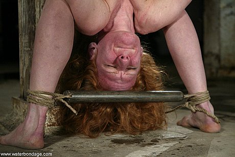 Flexible American Sye Rena gets her pierced cunt brutally toyed while bound - Image 9 of 20  in Tiny Tits category   featuring Sye Rena 