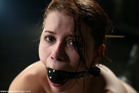 Dirty chick gf chick with a shiny booty Sarah Blake gets toyed and tied up to a railing - Image 2 of 20  in Ass category   featuring Sarah Blake 