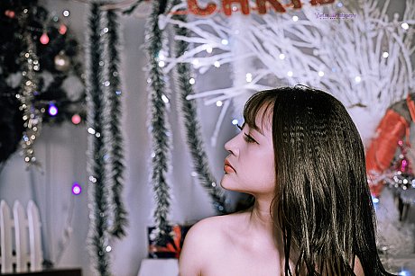 Brunette Vietnamese teenie flaunts her sweet titties and hot bum in a solo - Image 8 of 20  in Teen category  