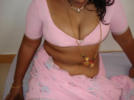 Indian babe shows her huge natural melons in and out of see thru undergarment - #63680