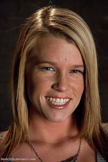 Lovely blonde babe Aiden Aspen gets bound and gets her face drilled by a dom - Image 2 of 20  in Amateur category   featuring Mark Davis, Aiden Aspen 