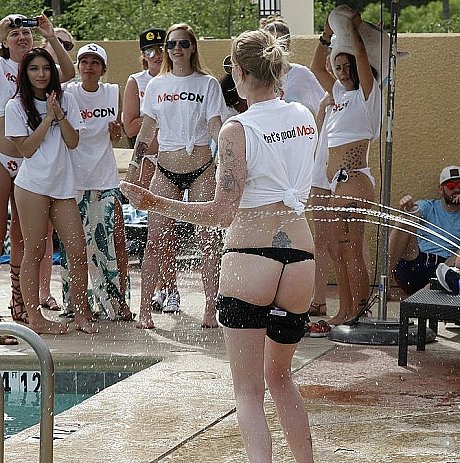 Sexy teen models strip, dance and pose provocatively at the Phoenix Show - Image 15 of 20  in Lesbian category   featuring Phoenix Webmaster Show 