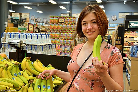 Gorgeous sweetie amateur Aria upskirting & flashing her yummy nipples in public - Image 16 of 20  in Outdoor category   featuring Aria Sky 