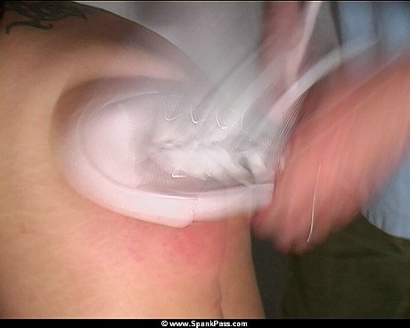 Caucasian chicks have their bareback asses turned red by a cruel hubby man man - Image 10 of 12  in Close Up category  
