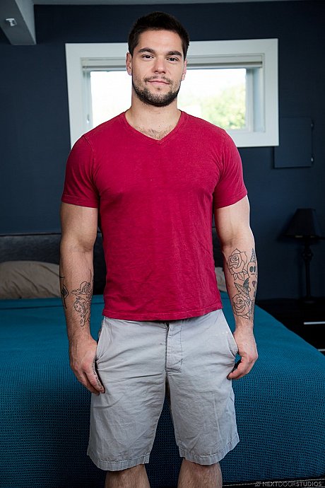 Cute gay Elye black rimming & anal fucking his muscular stepbrother Aspen - Image 4 of 21  in Gay category  