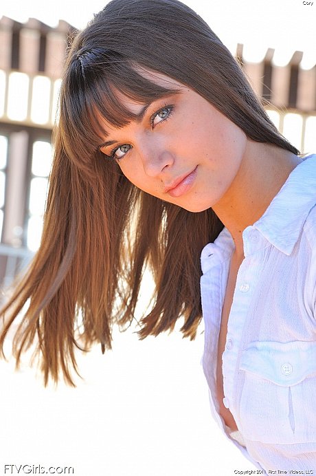 Brunette amateur Cory exposes her body & jams three fingers in her muff - Image 5 of 20  in Pussy category   featuring Cory 