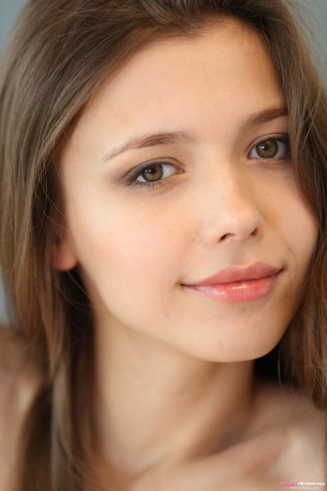 Slender Ukrainian teen Mila Azul reveals her amazing tits and yummy snatch - #726633
