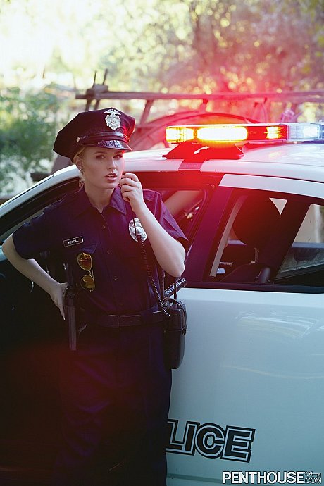 Lovely black teen Anya Ivy licking police officer Scarlett Sage's pussy outdors - Image 8 of 16  in Model category   featuring Scarlett Sage, Anya Ivy 