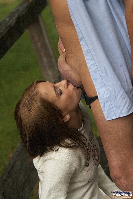 Young teenie white bitch girl lady Jessica Rox is consoled and ultimately boned by an older hubby boy lover - Image 7 of 16  in Pussy category   featuring Jessica Rox, Luke 