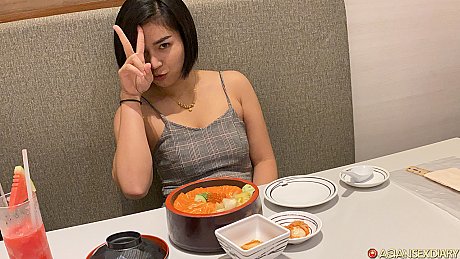Ravishing pretty oriental babe Toei B teases in a charming tight dress and gets a dicking - Image 5 of 20  in Pussy category   featuring Toei B 