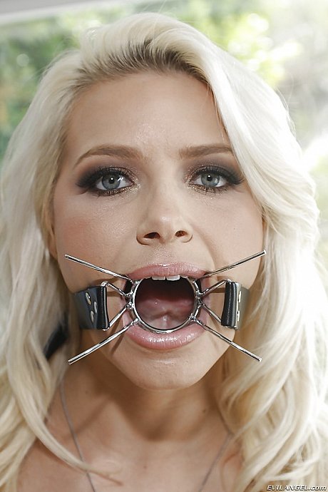 Seductive blondie babe Anikka Albrite trying out some fetish stuff - Image 15 of 16  in Babe category   featuring Anikka Albrite 