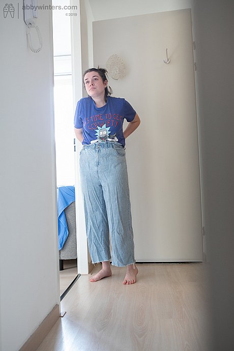 Horny Australian amateur Casey Q gets spied on while dressing in her pajamas - Image 21 of 21  in Tiny Tits category   featuring Casey Q 