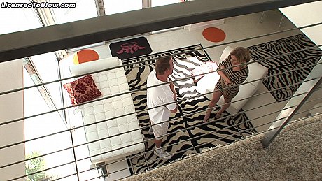 Blondy nymphomaniac Adrianna Nicole getting double plowed in the shower - Image 1 of 21  in Ass category  