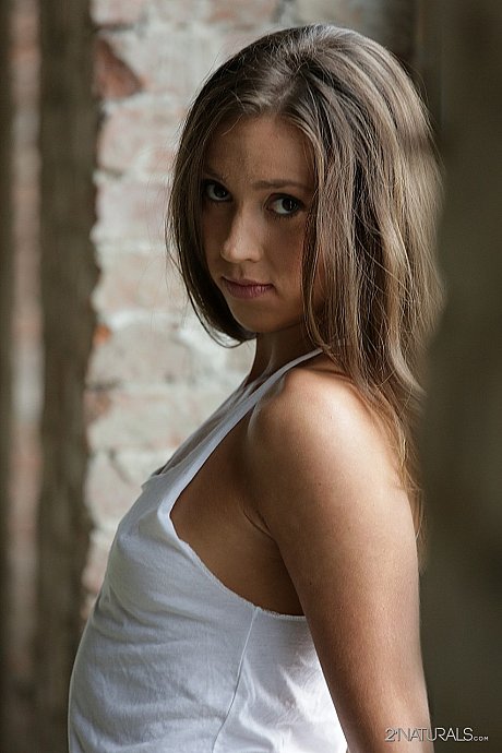 Russian brunette sweety in white flaunts her sexy feet and her legs - Image 15 of 16  in Legs category   featuring Ananta Shakti 