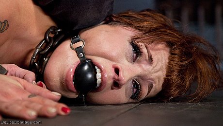 Short-haired slave whore GF woman Elizabeth Thorn gets brutally toyed while bound - Image 4 of 21  in Amateur category   featuring The Pope, Elizabeth Thorn 