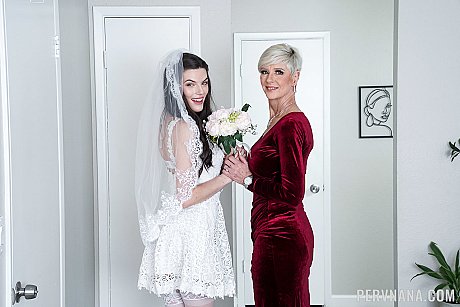 Bride Fiona Frost & her mom Foxxxy Darlin swap jizz after fucking in a 3some - Image 2 of 21  in Ass category   featuring Parker Ambrose, Foxxxy Darlin, Fiona Frost 