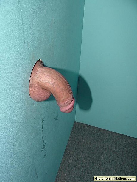 Thin skank gf girl Leanne gagging herself with a large dick & eating cum at a gloryhole - Image 20 of 20  in Amateur category   featuring Leanne 