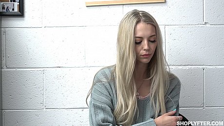 Teenage shoplifter Lily Larimar gets caught and hammered by a police officer - Image 5 of 20  in Hardcore category   featuring Lily Larimar, Jack Vegas 