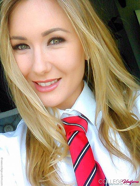 College Uniform starring Sammi Tye undressed XXX - Image 13 of 18  in Schoolgirl category   featuring Sammi Tye