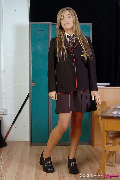 College Uniform featuring Samantha Buxton naked Photos - Image 1 of 21  in Babe category   featuring Samantha Buxton 