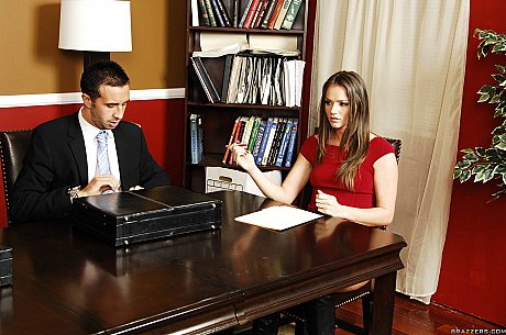 Charming Tori black gets her anus licked out and dicked by her attorney - Image 1 of 21  in Cumshot category   featuring Keiran Lee, Tori Black, Bridgette B 