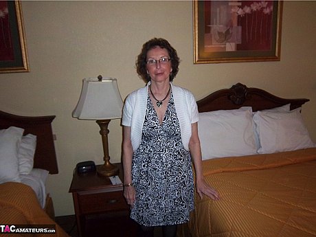 Curly haired mature woman enjoys sending her younger partner provocative photos - Image 1 of 20  in Amateur category   featuring CougarChampion 