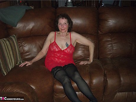 Curly haired mature woman enjoys sending her younger partner provocative photos - Image 4 of 20  in Amateur category   featuring CougarChampion 