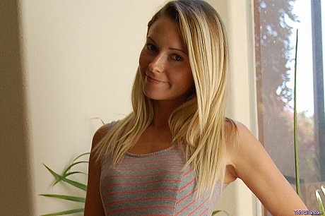 Gorgeous babe takes off her sweet dress to show her small boobs & her hot booty - Image 8 of 19  in Teen category   featuring Lena Nicole 