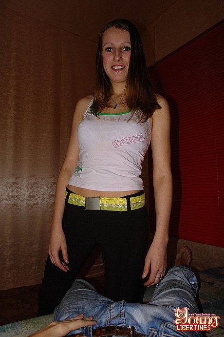 Amateur young Elena shows her humongous booty & gets her trimmed cunt banged in POV - Image 1 of 21  in Pussy category   featuring Michael, Elena 