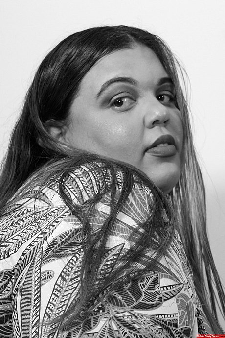 SSBBW Golden Bombshell shows the crack of her ass during solo action - Image 1 of 12  in Amateur category   featuring Golden Bombshell 