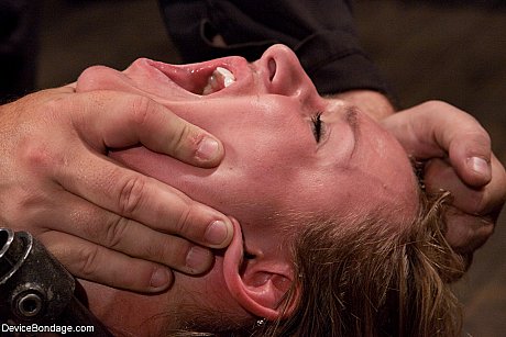 Charming submissive young Jessie Cox gets tied up and boned by a sex machine - Image 17 of 21  in Amateur category   featuring Jessie Cox 