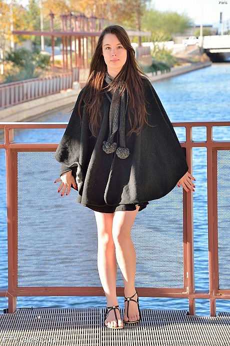 Adorable amateur babe Aeris reveals her pussy in public and masturbates at home - Image 8 of 20  in Pussy category   featuring Aeris 