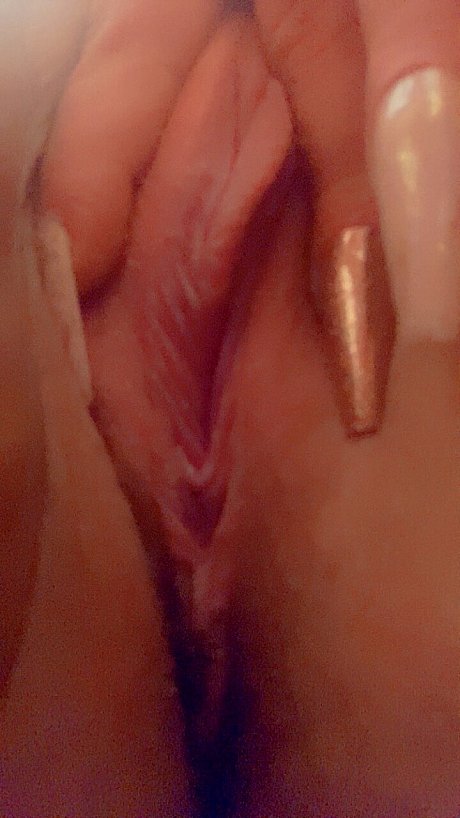 Busty brunette babe shows her stunning enormous tits & her delicious cunt up close - Image 11 of 20  in Amateur category  