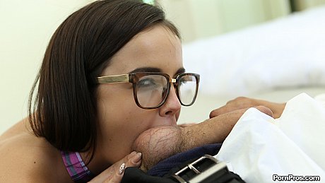 Nerdy American slut gf girl with massive melons Dillion Harper gets screwed by her hunk - Image 4 of 21  in Pussy category   featuring Dillion Harper 