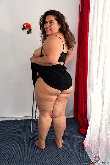Chubby brunette Karla Lane displays her meaty tight twat up close - Image 6 of 20  in Pussy category   featuring Karla Lane 