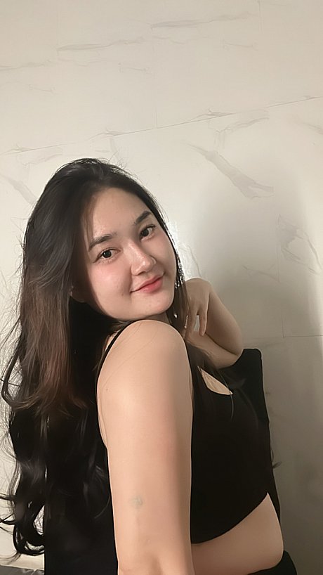 Thin asian young Lotus Huahang flaunts her humongous bum and natural boobies - Image 14 of 16  in Model category   featuring Lotus Huahang 