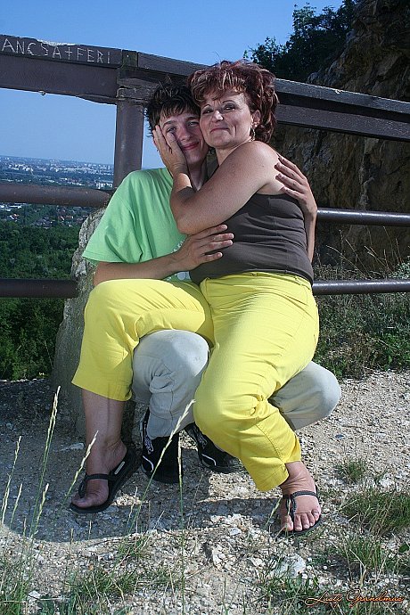 Grandmother with big melons Manyika gets sexed and jizzed by a young young hubby man lover outdoors - Image 4 of 16  in Pussy category   featuring Manyika 