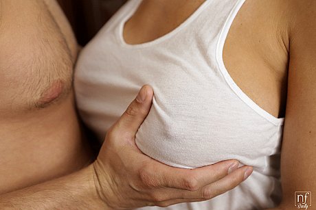 Hot blondy Olivia Austin wears sperm on giant melons after fucking - Image 6 of 16  in Pussy category   featuring Olivia Austin, Codey Steele 