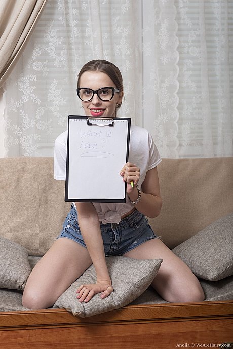 Hot babe Anolia showing off her humongous titties & playing with her silky cunt - Image 3 of 20  in Amateur category   featuring Anolia 