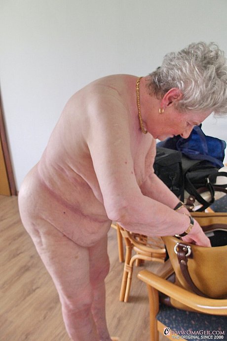Curly-haired old lady Pitschka flaunts her saggy boobies in her compilation - Image 11 of 21  in Thick category   featuring Pitschka 