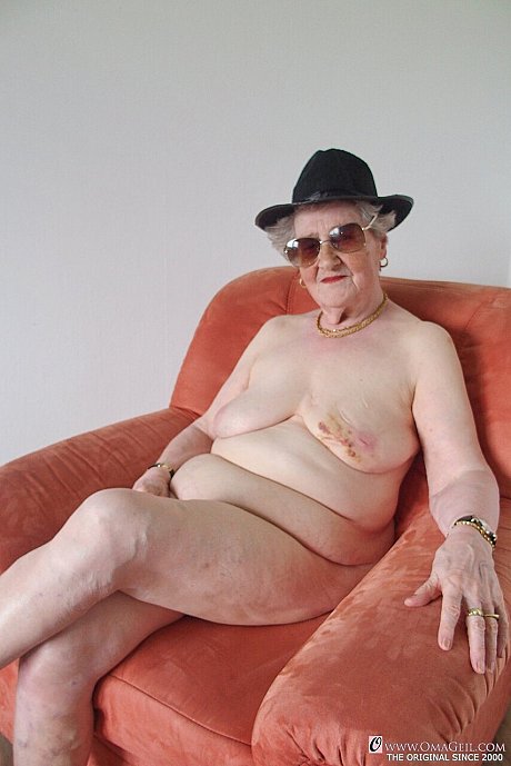 Curly-haired old lady Pitschka flaunts her saggy boobies in her compilation - Image 15 of 21  in Thick category   featuring Pitschka 
