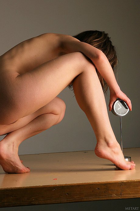 Sexy brunette teenie Natalia B exposes every inch of her hot naked body - Image 14 of 21  in Dildo category   featuring Natalia B 